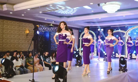 Ấn tượng với BST công sở của NTK Thân Hoàng Bích Thủy tại bán kết Hoa hậu Doanh nhân Đất Việt 2023